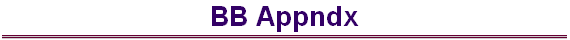 BB Appndx